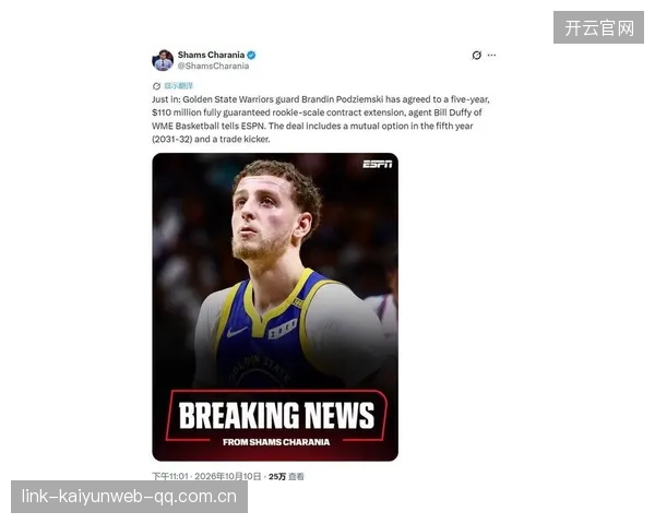 NBA勇士后卫加盟：传奇球员的新篇章，球迷们的新希望